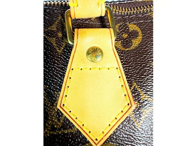 Bolsa Louis Vuitton Speedy 30 em lona Monograma LV Marrom - vista 12