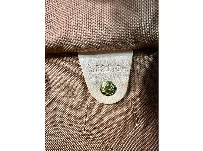 Bolsa Louis Vuitton Speedy 30 em lona Monograma LV Marrom - vista 17