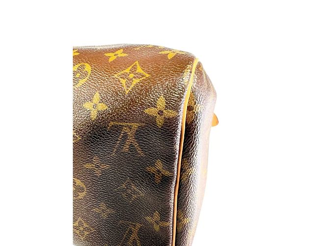 Bolsa Louis Vuitton Speedy 30 em lona Monograma LV Marrom - vista 18