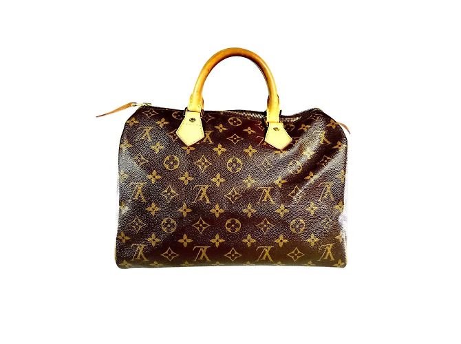 Bolsa Louis Vuitton Speedy 30 em lona Monograma LV Marrom - vista 2