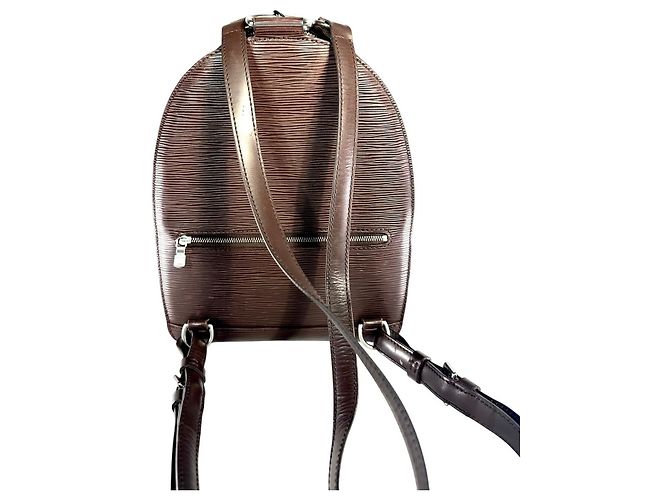 Louis Vuitton Mabillon Rucksack aus Epi-Leder in Mocha-Braun - Ansicht 6