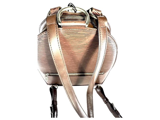 Louis Vuitton Mabillon Rucksack aus Epi-Leder in Mocha-Braun - Ansicht 7