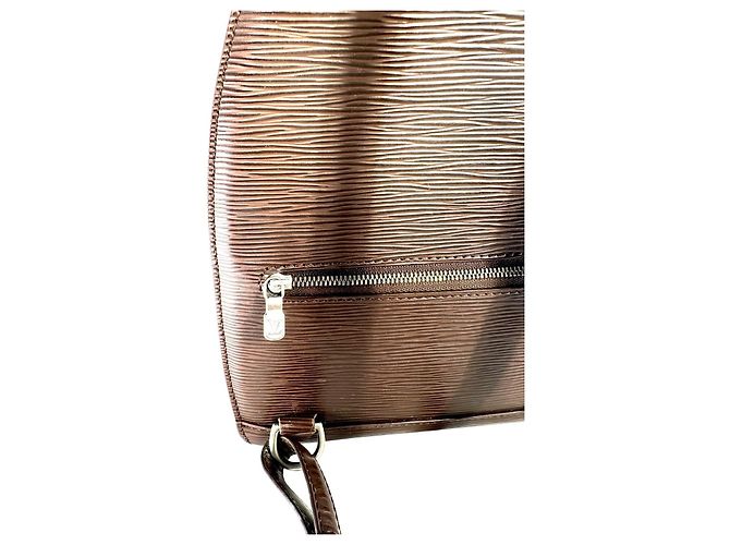 Louis Vuitton Mabillon Rucksack aus Epi-Leder in Mocha-Braun - Ansicht 8
