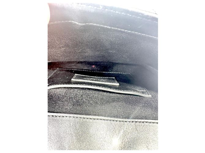 Borsa a busta matelassé Monogram Mix YVES SAINT LAURENT Nero - vista 10