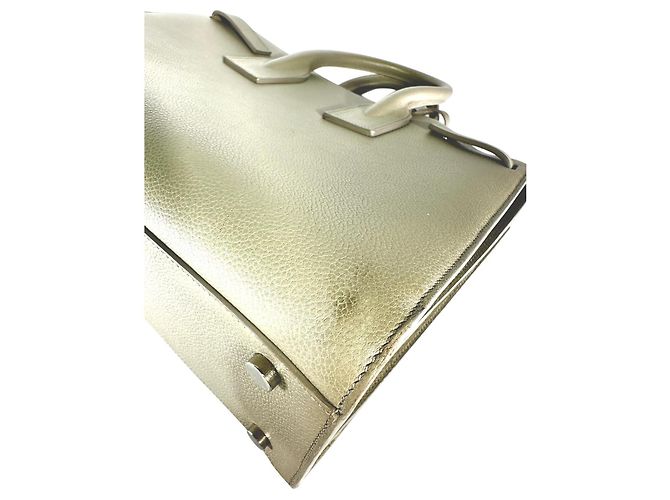 YVES SAINT LAURENT YSL Tote Baby Sac de Jour Classico Beige Grigio - vista 12