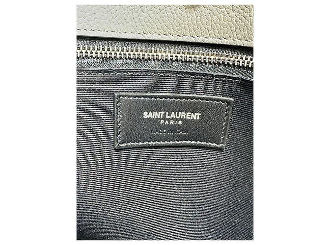 YVES SAINT LAURENT YSL Tote Baby Sac de Jour Classico Beige Grigio - vista 15