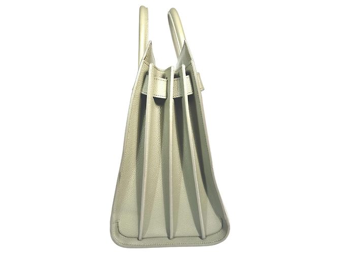 YVES SAINT LAURENT YSL Tote Baby Sac de Jour Classico Beige Grigio - vista 2