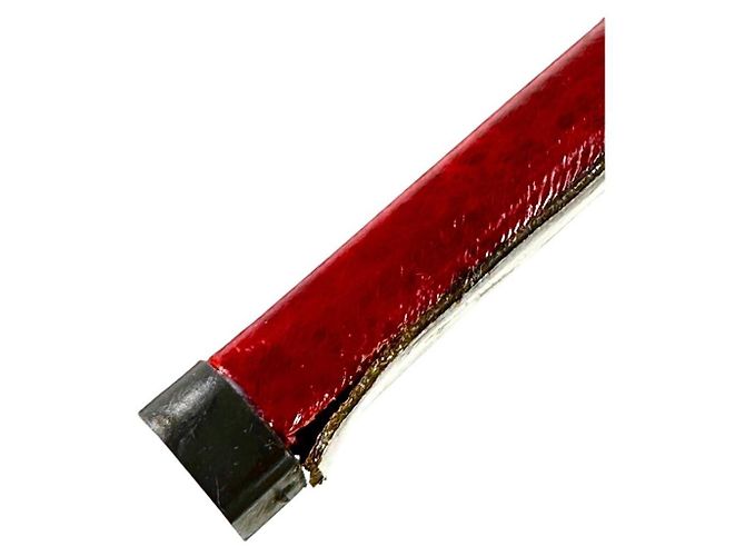 Décolleté in vernice rossa SERGIO ROSSI Rosso - vista 9