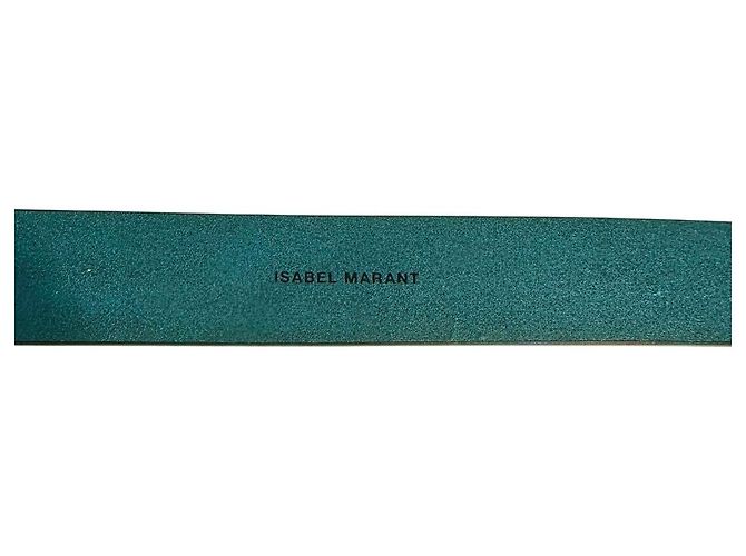 Lecce Rindsledergürtel ISABEL MARANT Schwarz Blau - Ansicht 6
