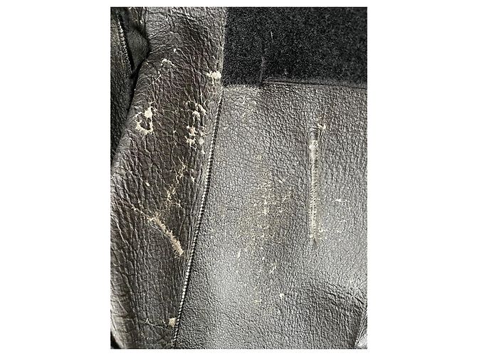 Dolce & Gabbana Dolce&Gabbana seltene Felljacke Anthrazitgrau - Ansicht 6