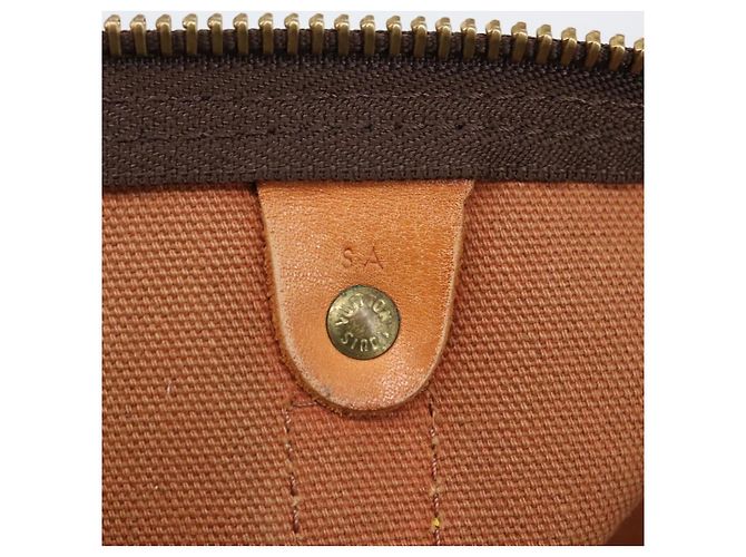 LOUIS VUITTON Monogram Keepall 60 Borsa Boston M41422 LV Auth 103852 Monogramma - vista 20