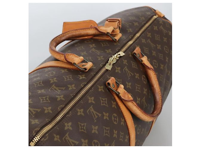 LOUIS VUITTON Monogram Keepall 60 Borsa Boston M41422 LV Auth 103852 Monogramma - vista 6