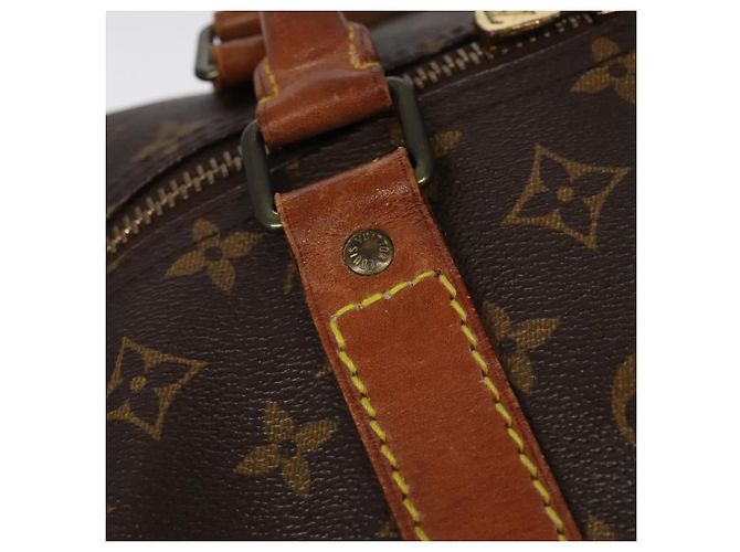LOUIS VUITTON Monogram Keepall 60 Borsa Boston M41422 LV Auth 104630 Monogramma - vista 14