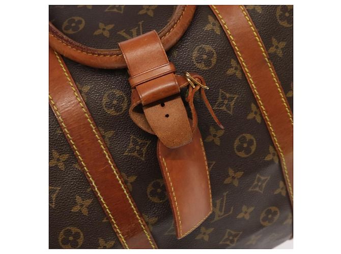 LOUIS VUITTON Monogram Keepall 60 Borsa Boston M41422 LV Auth 104630 Monogramma - vista 16
