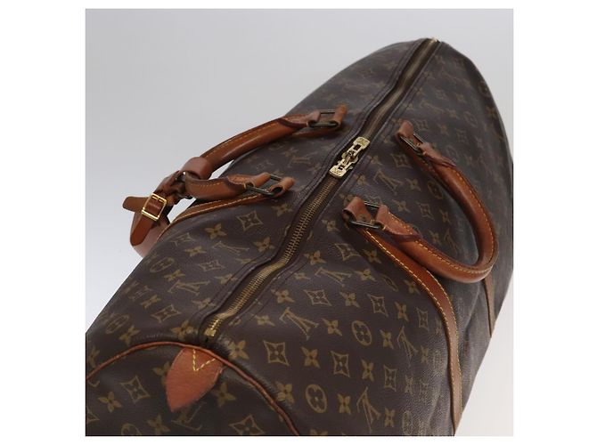 LOUIS VUITTON Monogram Keepall 60 Borsa Boston M41422 LV Auth 104630 Monogramma - vista 6