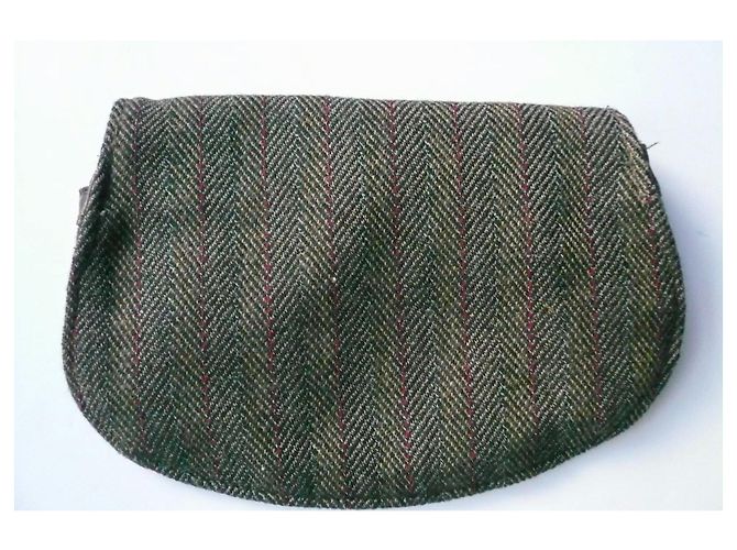 Clutch in tweed marrone MARNI in buone condizioni - vista 2