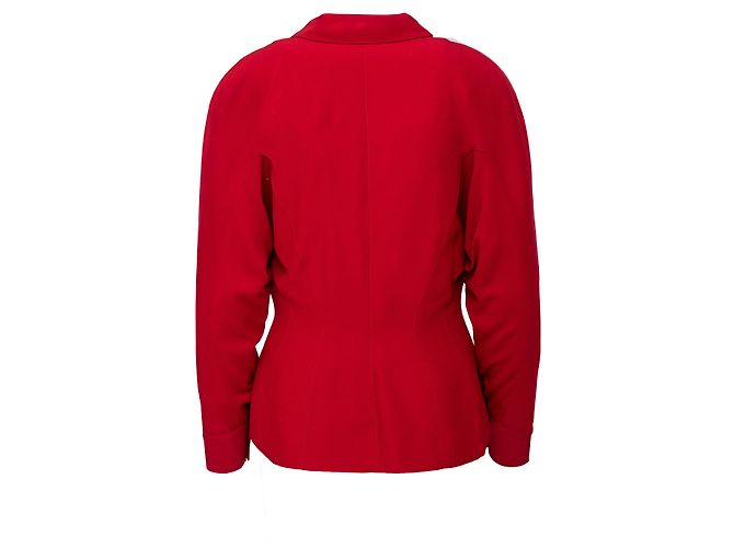 Set giacca e gonna vintage Thierry Mugler Rosso - vista 4