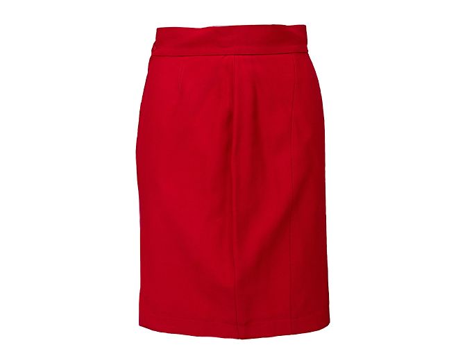 Set giacca e gonna vintage Thierry Mugler Rosso - vista 5