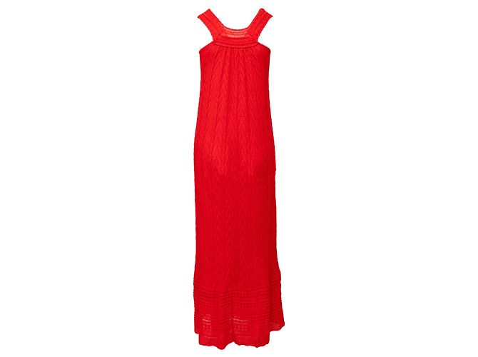 M Missoni Maxi Kleid Rot - Ansicht 2