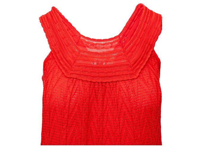 M Missoni Maxi Kleid Rot - Ansicht 3
