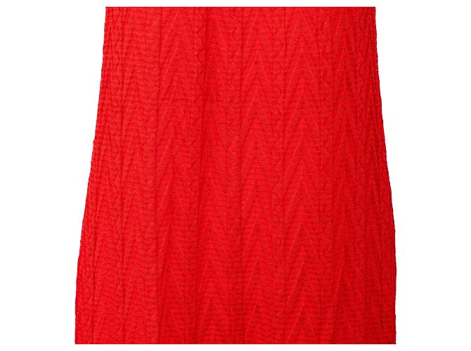 M Missoni Maxi Kleid Rot - Ansicht 4