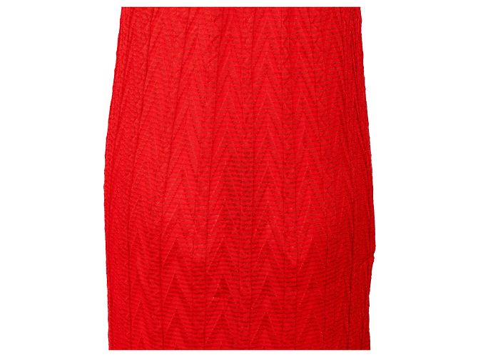 M Missoni Maxi Kleid Rot - Ansicht 5