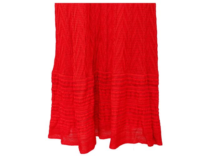M Missoni Maxi Kleid Rot - Ansicht 6