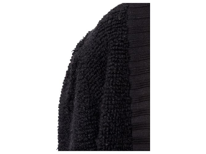 Yves Saint Laurent Strickjacke Schwarz - Ansicht 4