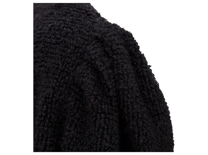 Yves Saint Laurent Strickjacke Schwarz - Ansicht 5