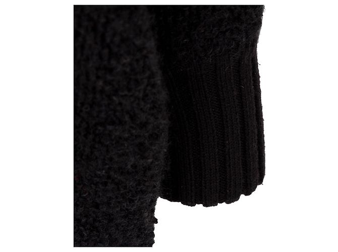 Yves Saint Laurent Strickjacke Schwarz - Ansicht 7