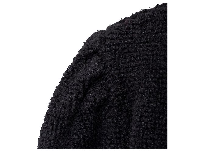 Yves Saint Laurent Strickjacke Schwarz - Ansicht 9