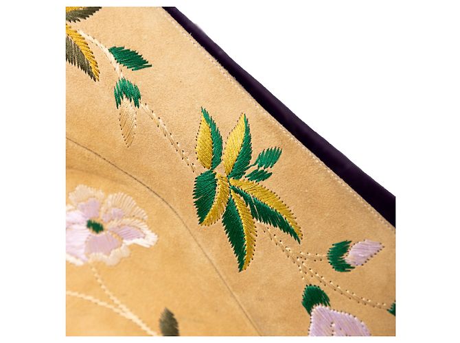 Zeppe ricamate vintage Fendi - vista 10