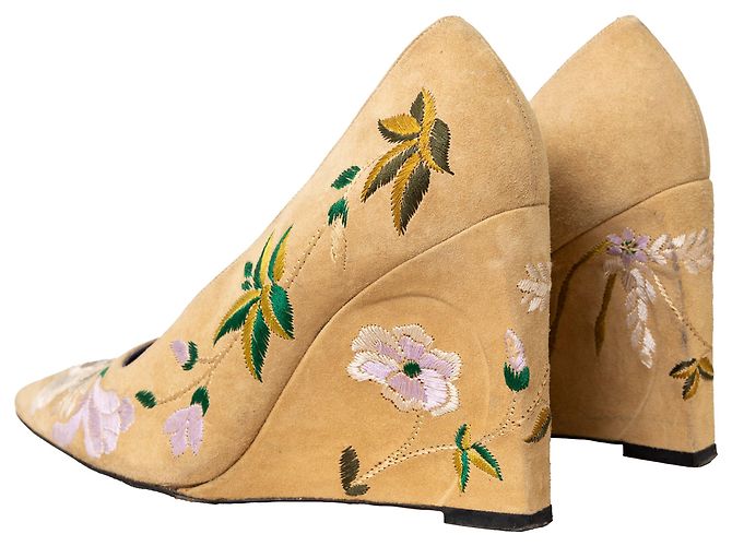 Zeppe ricamate vintage Fendi - vista 5