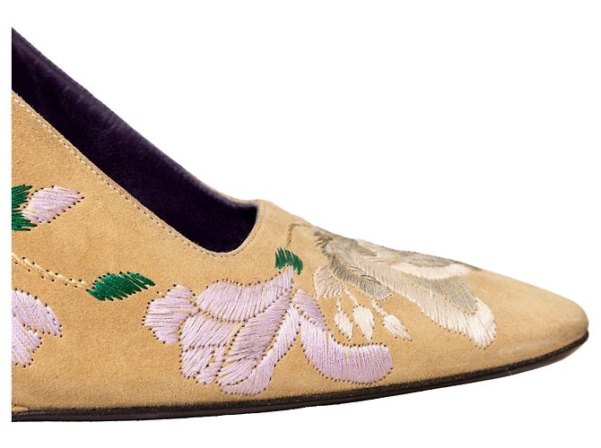 Zeppe ricamate vintage Fendi - vista 9