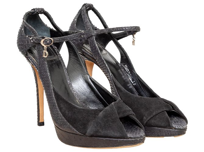 Dior	Schlangenleder Riemchenabsätze - Ansicht 4