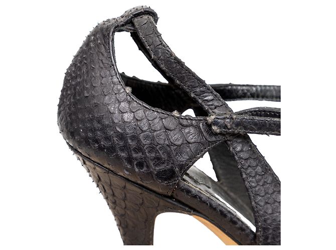 Dior	Schlangenleder Riemchenabsätze - Ansicht 7