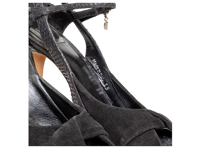 Dior	Schlangenleder Riemchenabsätze - Ansicht 9