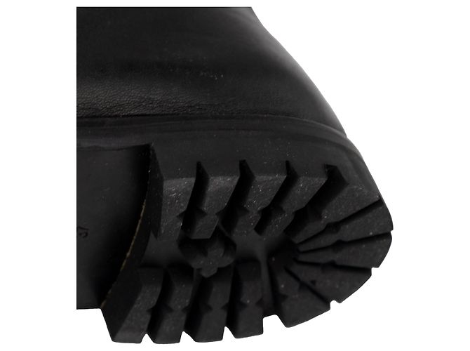 Botas de cuero con punta metálica Dalila de Giuseppe Zanotti Negro - vista 13