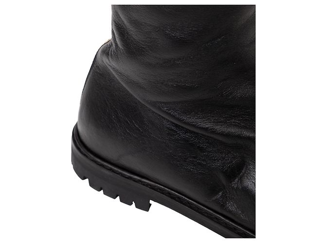 Botas de cuero con punta metálica Dalila de Giuseppe Zanotti Negro - vista 8