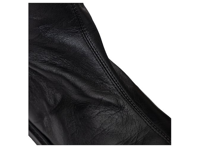 Botas de cuero con punta metálica Dalila de Giuseppe Zanotti Negro - vista 9