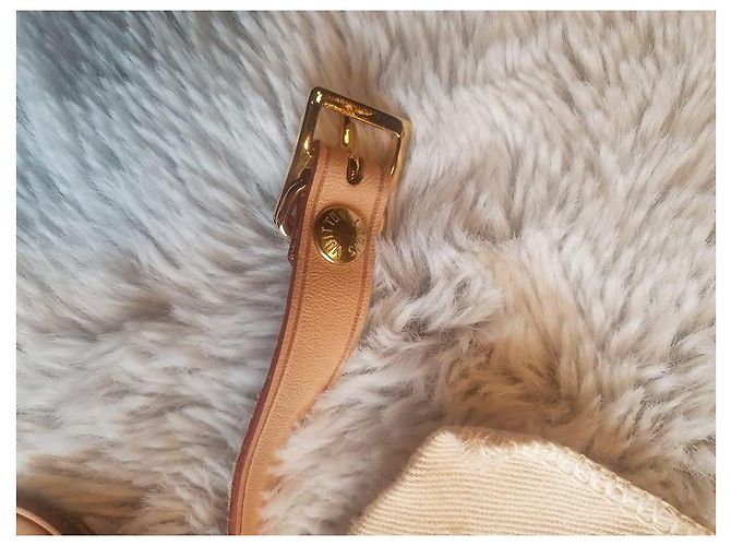 Louis Vuitton Name Tag / Address Camel - view 6