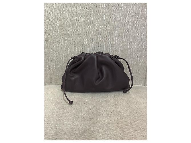 BOTTEGA VENETA Borse T. Pelle Porpora - vista 2