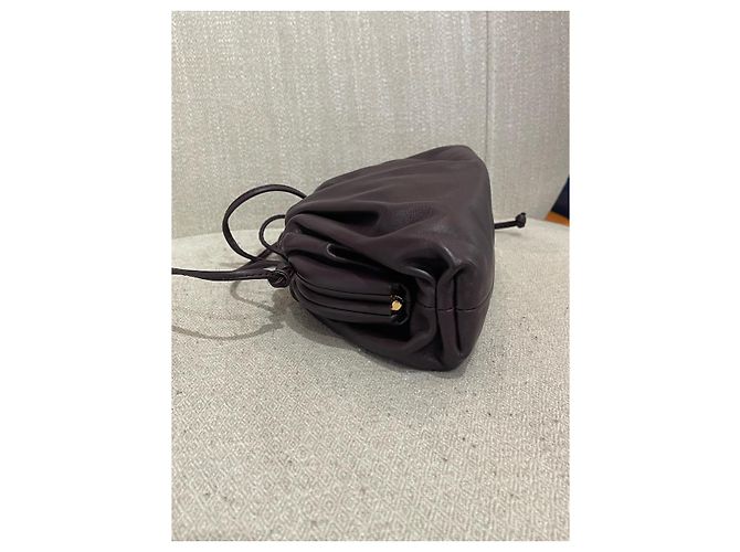 BOTTEGA VENETA Borse T. Pelle Porpora - vista 6