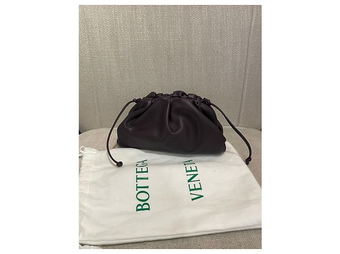 BOTTEGA VENETA Borse T. Pelle Porpora - vista 9