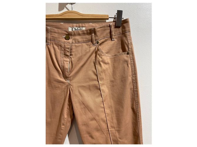 Chloé Jeans CHLOE T.US 30 Cotone Rosa - vista 2