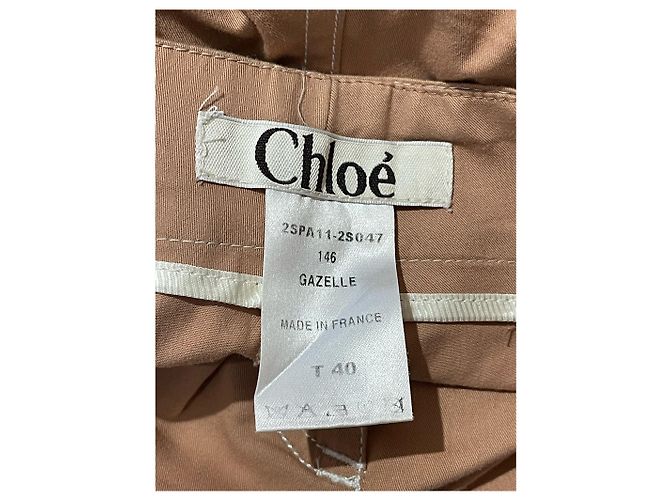 Chloé Jeans CHLOE T.US 30 Cotone Rosa - vista 5