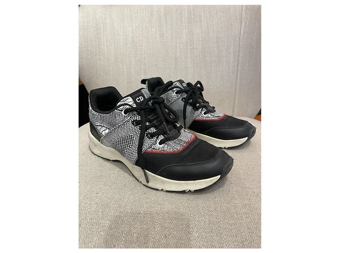 Scarpe DIOR T.EU 39 Pelle Nero - vista 3