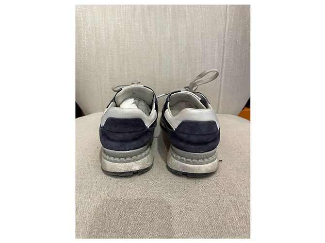 Sneakers BERLUTI T.EU 39.5 Pelle Blu - vista 3
