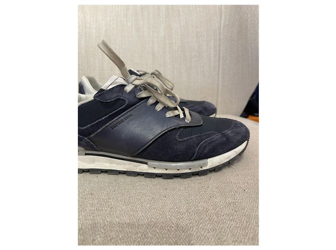 Sneakers BERLUTI T.EU 39.5 Pelle Blu - vista 6