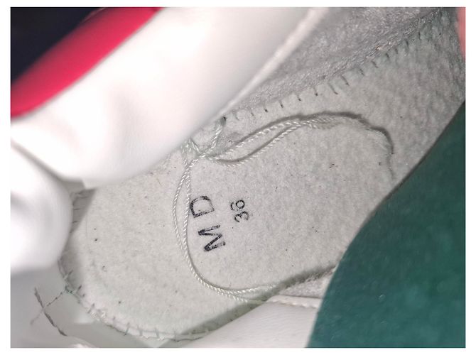 Stella Mc Cartney Tênis Loop Ombre Stella McCartney em poliéster rosa e branco - vista 8